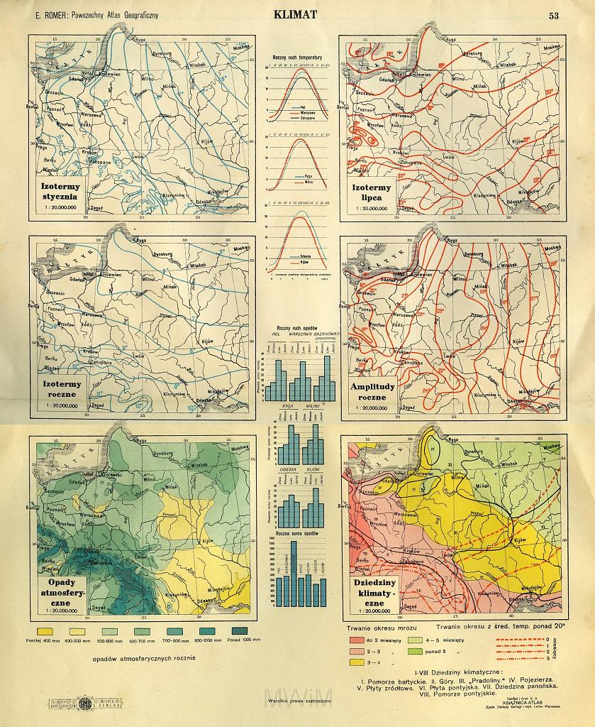 atlas 8.jpg - Atlas Polski Współczesnej, Warszawa - Lwów, 1928 r.